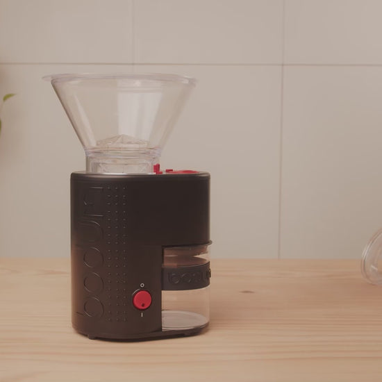 Video instructions on how to operate Bodum Coffee Grinder 